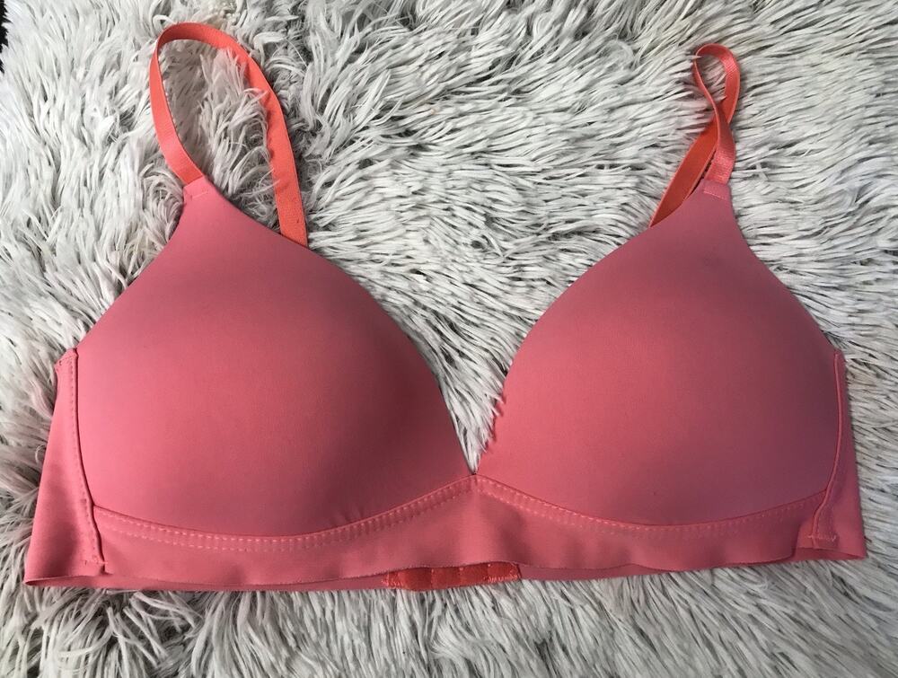 Prima Valentina Coral T-Shirt Bra 36C Lightly Lined Padded Hook & Eye Wireless